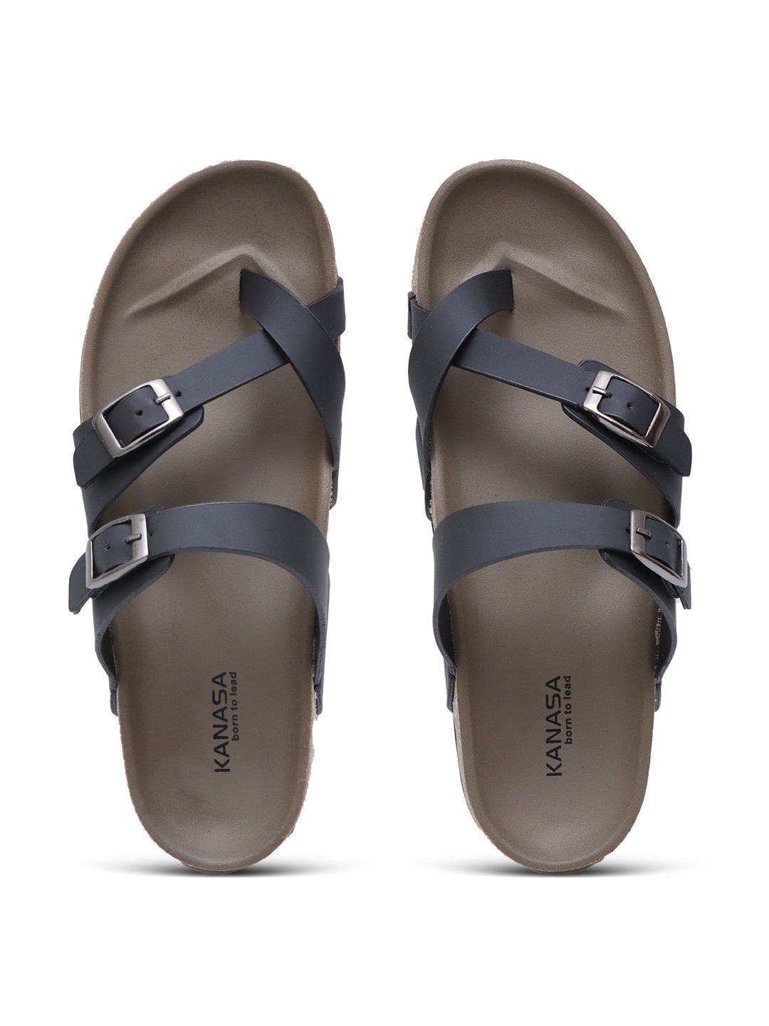 KANASA Zara Dual Tone Sandal view 6
